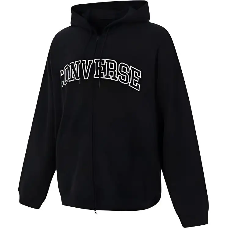 Converse Jackets Men's Black Hooded Moderate Other