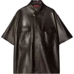 GUCCI Embossed Plongè Leather Shirt