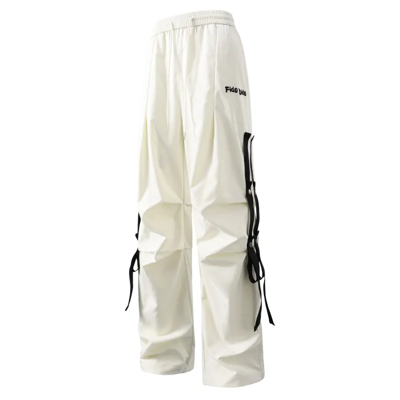 FIDO DIDO Casual Pants Unisex Moderate Cargo Pants