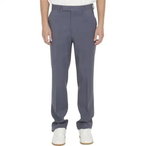GUCCI Casual Pants Men's Gray Moderate Straight Fit Pants