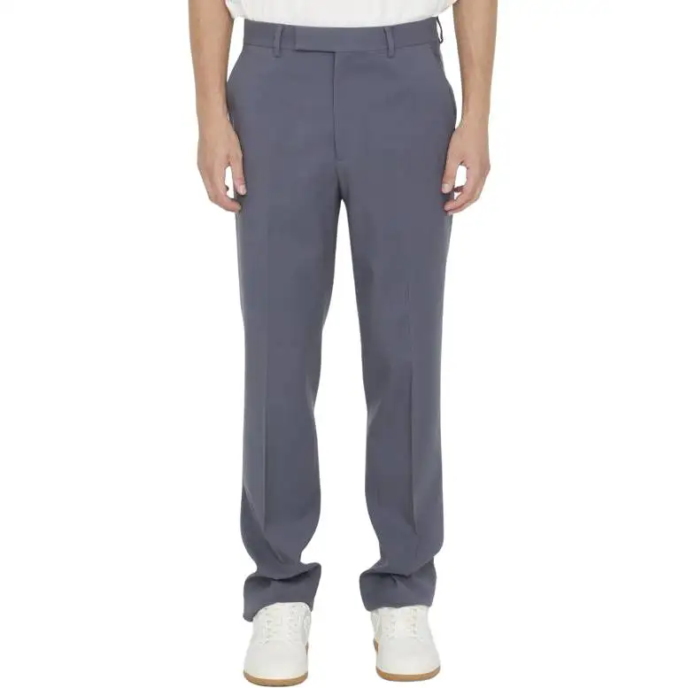 GUCCI Casual Pants Men's Gray Moderate Straight Fit Pants