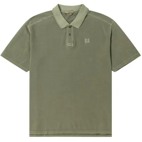 Timberland Polo Shirt Men's Army Green