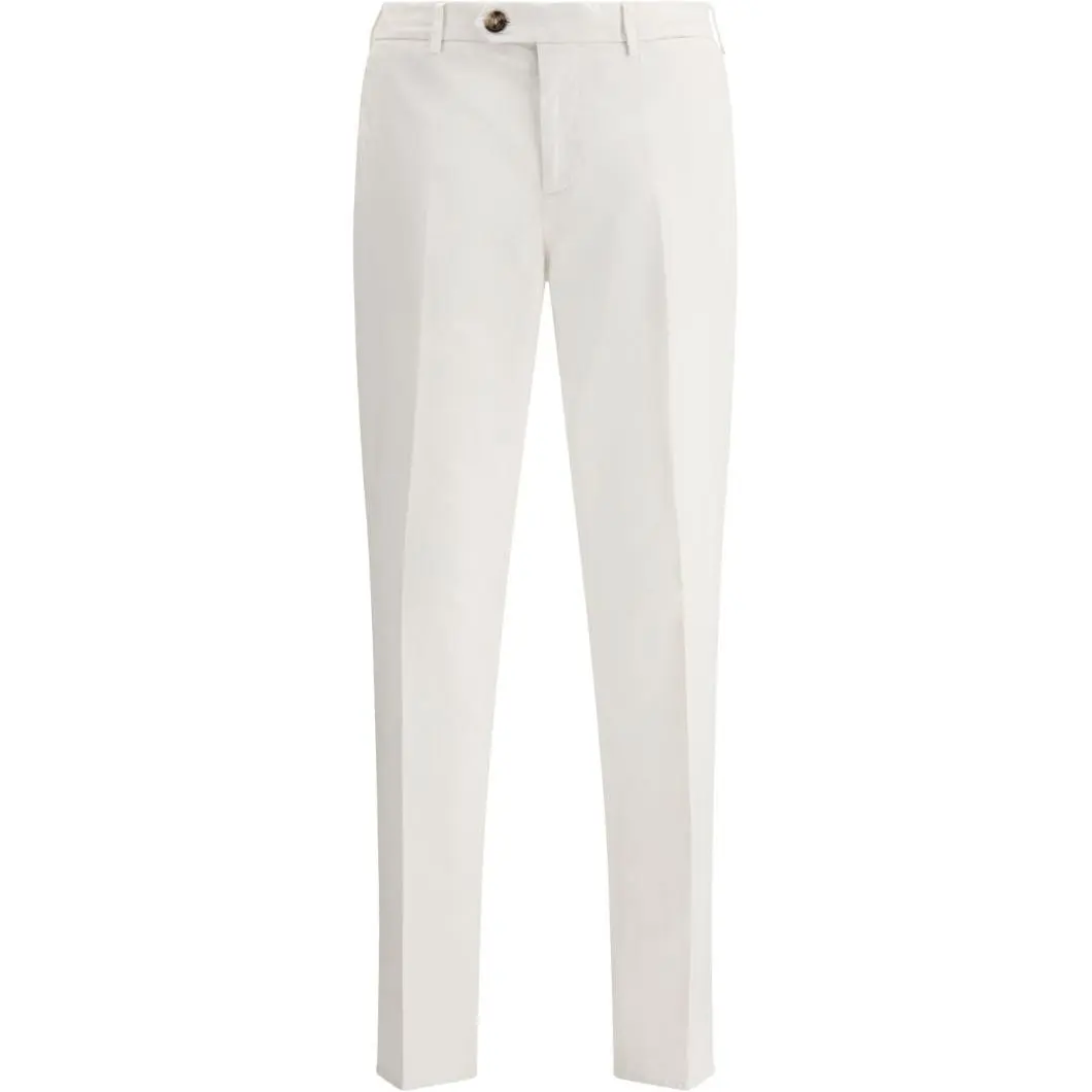 Brunello Cucinelli Italian Fit Gabardine Trousers
