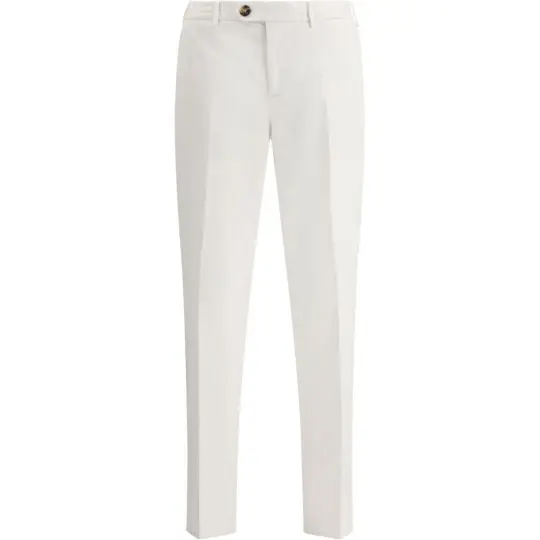 Brunello Cucinelli Italian Fit Gabardine Trousers