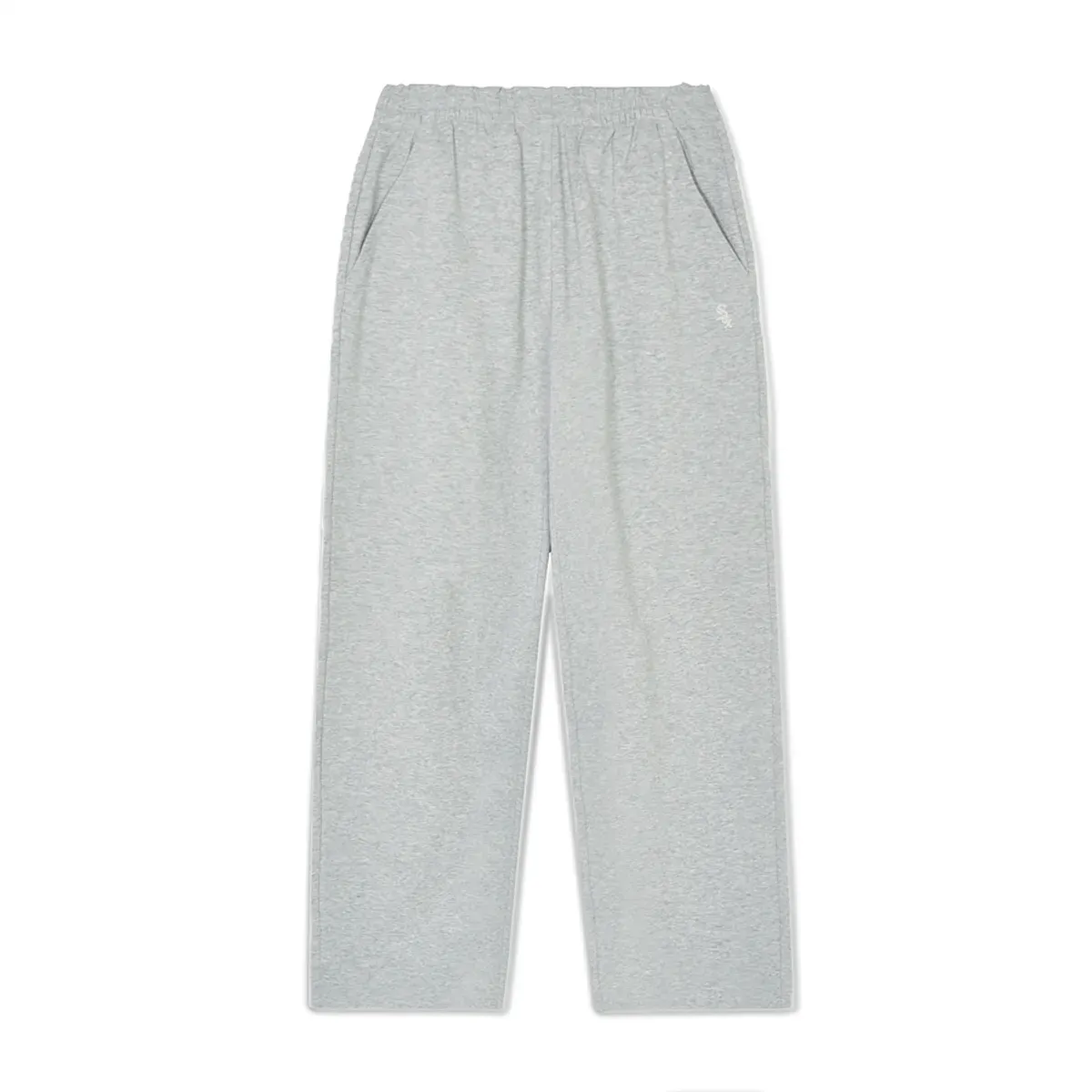 MLB Casual Pants Unisex Gray Moderate Wide Leg Pants