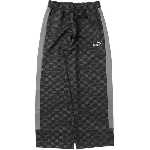PUMA Casual Pants Men's Black Moderate Wide Leg Pants