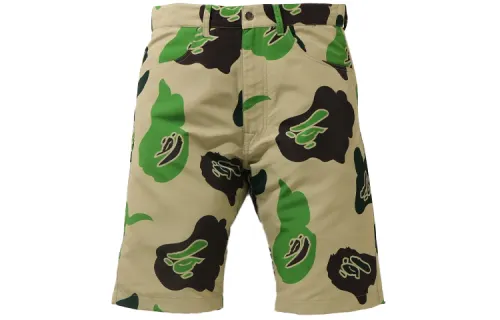 Bape Def Camo Wide Shorts