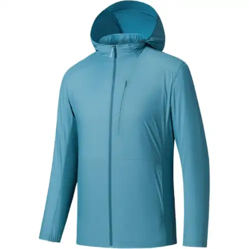 Anta Trench Coat Men's Parrot Blue