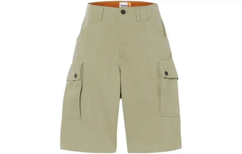 Timberland Cargo Shorts Men's Gray Green