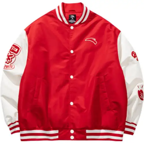 Anta Life Collection Puffer Jacket Unisex Rich Red