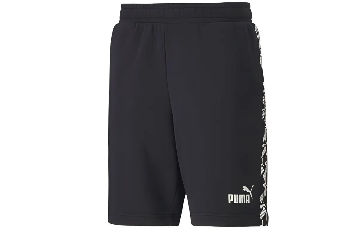PUMA Casual Shorts Men's Black Moderate
