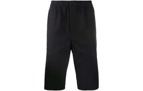 Balenciaga FW21 Casual Shorts Regular Fit Men's Black