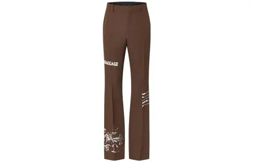 LOUIS VUITTON Casual Pants Men's Brown