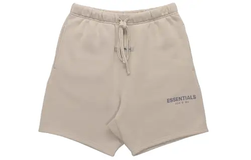 Fear Of God Essentials FW20 Casual Shorts Unisex Light Umber