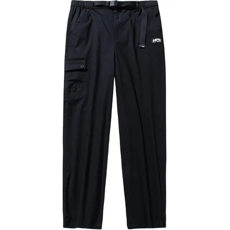 Anta Life Collection Casual Pants Unisex Basic Black