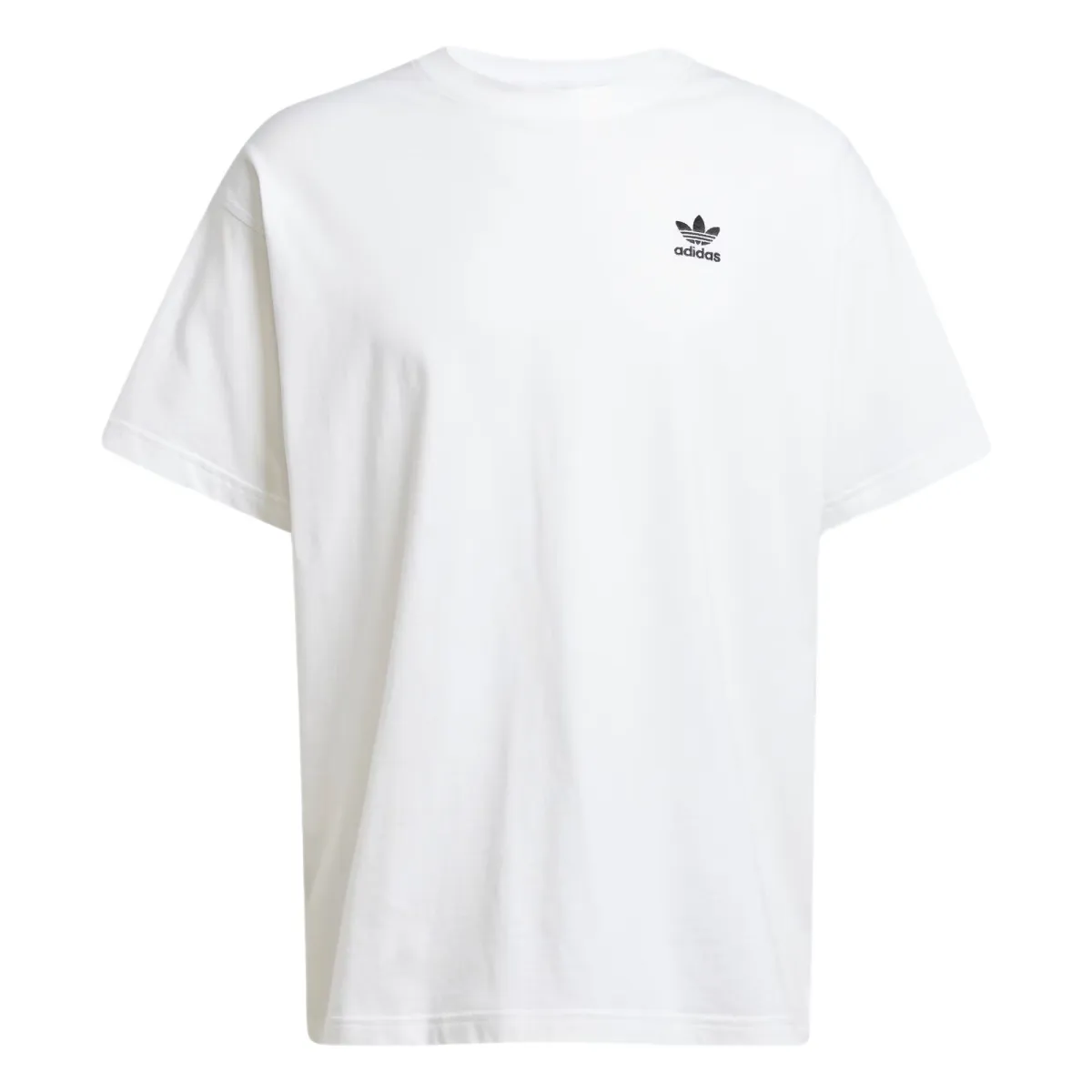 Adidas Originals ESSENTIALS Polera Trifolio Oversized T Shirt Men's White