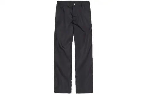 PRADA Casual Pants Men's Black Moderate Straight Fit Pants
