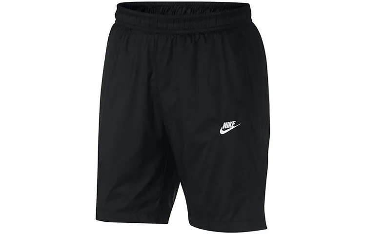 Nike Casual Shorts Men's Black Moderate