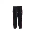 FILA Deverall Velour Casual Pants Unisex Black