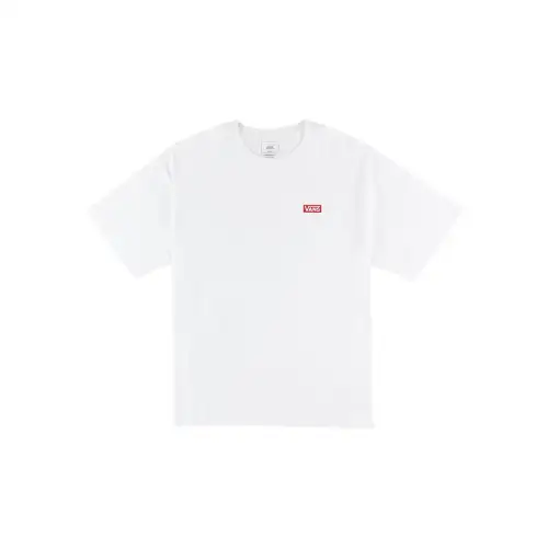 Vans T Shirts Unisex White Crew Neck Moderate