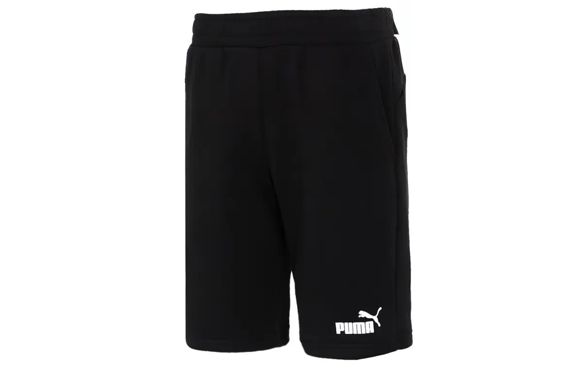 PUMA Casual Shorts Men's Black Moderate
