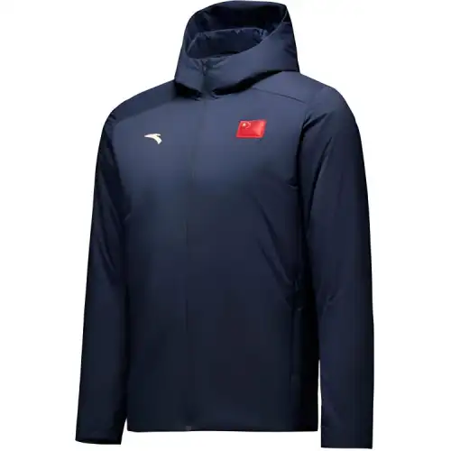 Anta Sports Life Collection Puffer Jacket Men's Midnight Blue