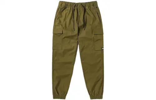 Timberland Casual Pants Men's Olive Green Moderate Cargo Pants