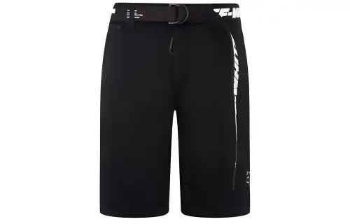 OFF WHITE Dinosaur Series Casual Shorts Men's Black Moderate