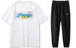 Li Ning Casual Sportswear Men's White+Black