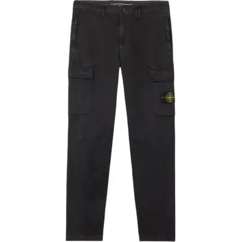 STONE ISLAND Compass Patch Tapered Leg Cargo Pants