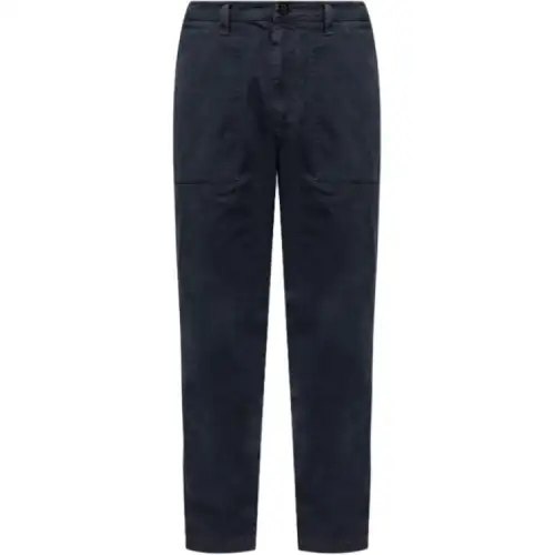 STONE ISLAND Mid-Rise Tapered Trousers