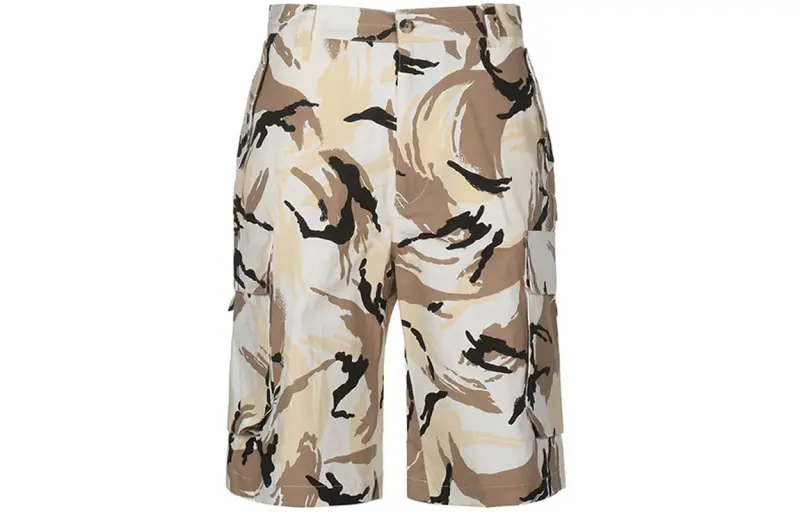 KENZO Tropic Camo Print Cargo Shorts