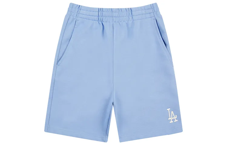MLB Basic Logo Casual Shorts Unisex Blue