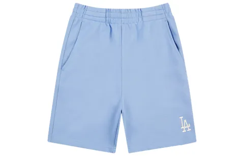MLB Basic Logo Casual Shorts Unisex Blue
