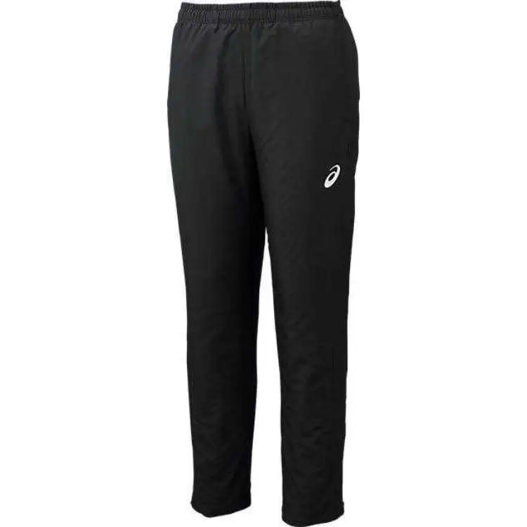 ASICS Casual Pants Men's Black Moderate Straight Fit Pants