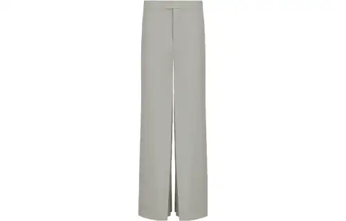 DIOR Casual Pants Men's Light Green Moderate Wide Leg Pants