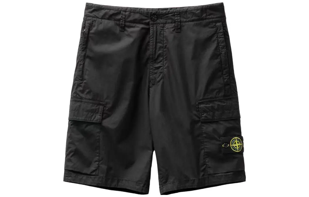 STONE ISLAND Shorts Men's Black