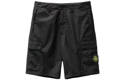 STONE ISLAND Shorts Men's Black