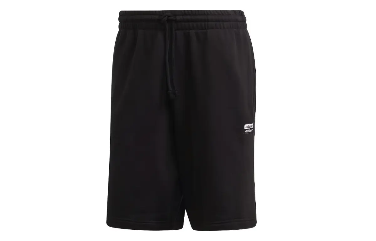 Adidas Originals Casual Shorts Men's Black Moderate