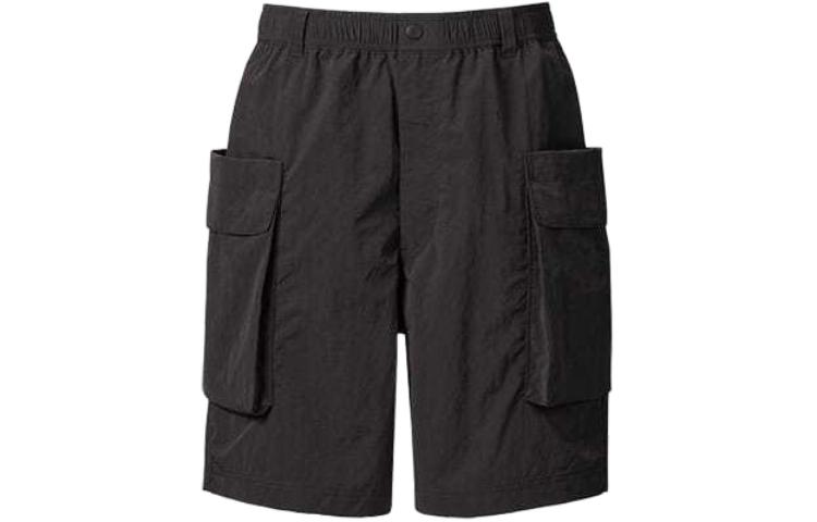 UNIQLO Uniqlo SS24 U Series Solid Color Pocket Quarter Cargo Shorts Men's Black