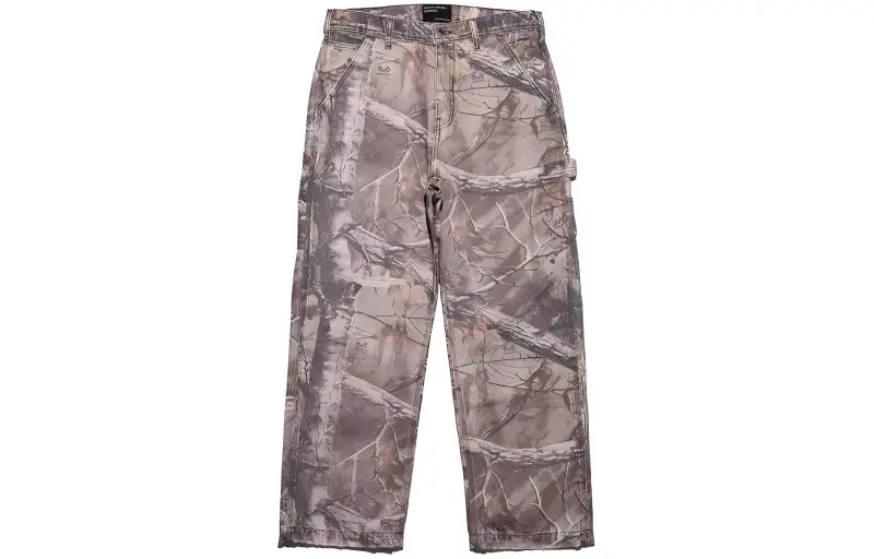 ENFANTS RICHES DEPRIMES Casual Pants Men's Khaki Moderate Slim Fit Pants