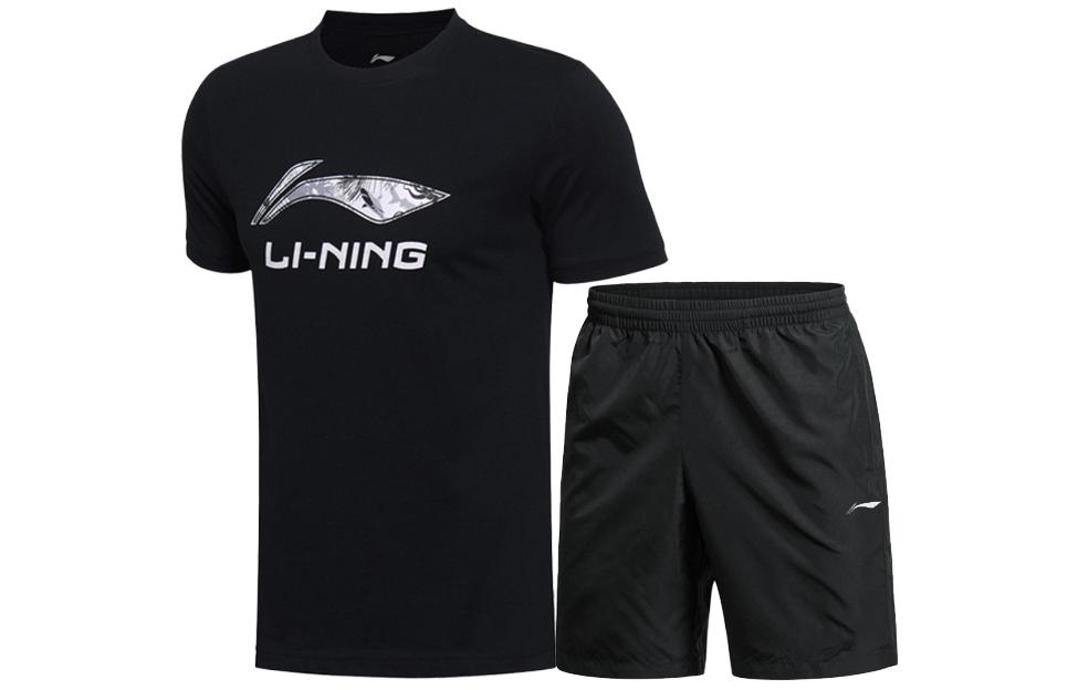 Li Ning Sports Life Collection Casual Sportswear Men’s Black