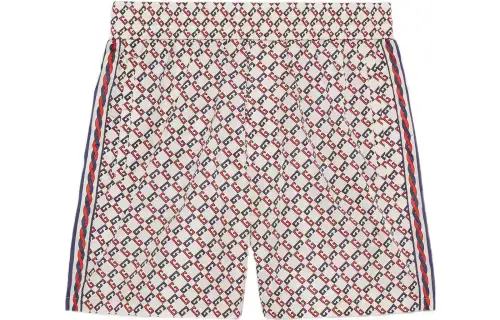 GUCCI SS22 Casual Shorts Men's Ivory White