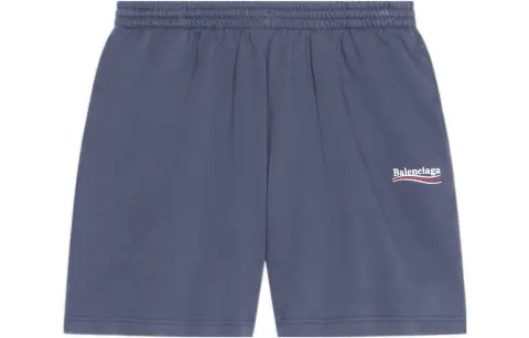 Balenciaga SS22 Casual Shorts Men's Gray Blue