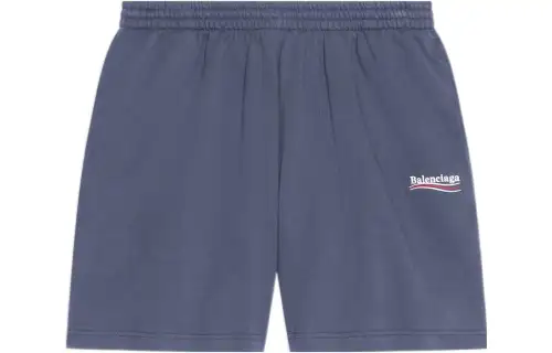 Balenciaga Political Campaign Large Fit Sweat Shorts