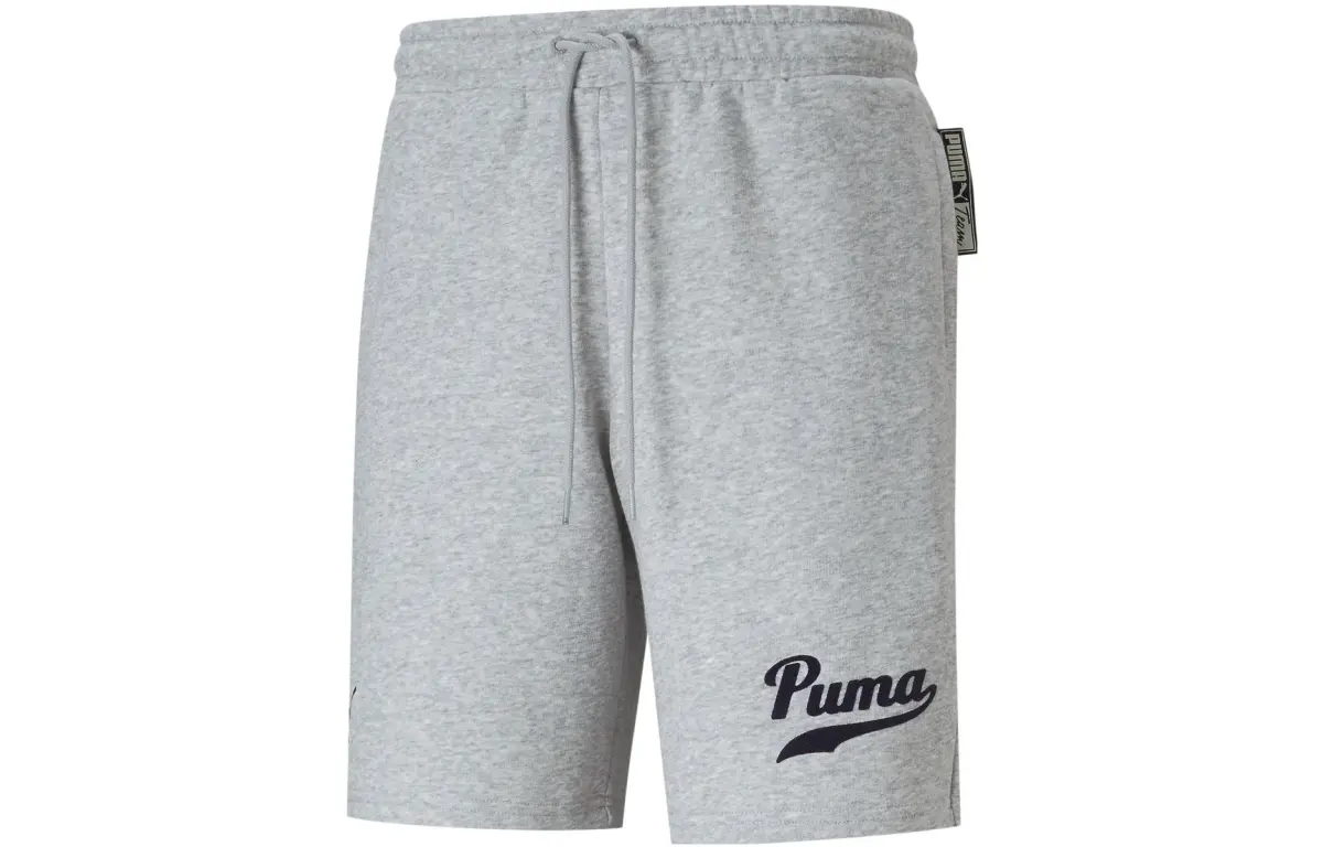 PUMA Casual Shorts Men's Gray Moderate