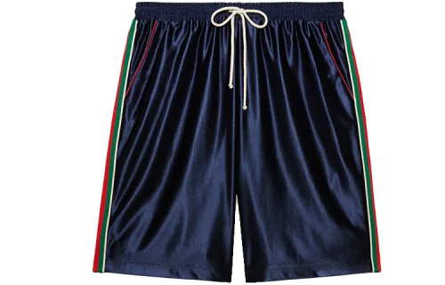 GUCCI Casual Shorts Men's Blue Moderate