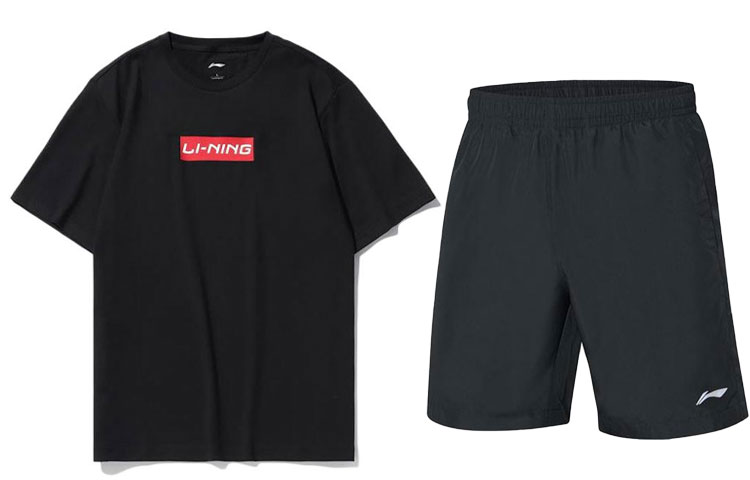 Li Ning Casual Sportswear Unisex Black