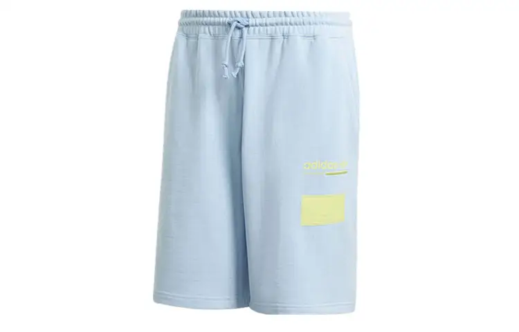 Adidas Originals Casual Shorts Men's Blue Moderate