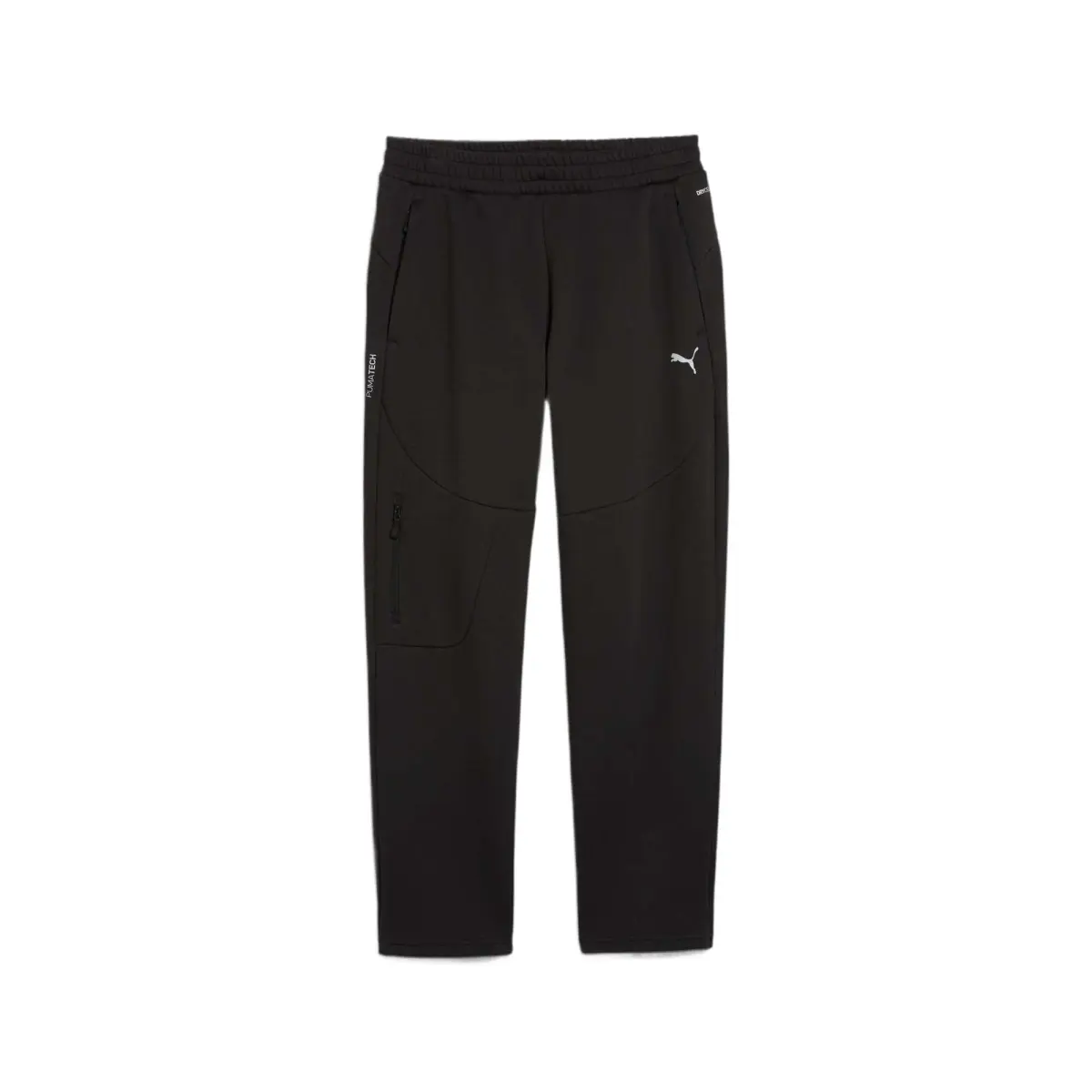 PUMA Casual Pants Men's Black Moderate Straight Fit Pants